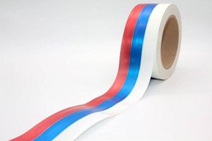 Лента Триколор простая 5см*50м