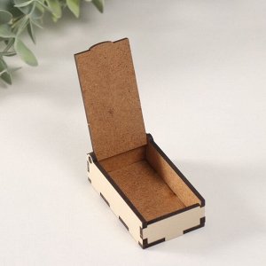 Подарочная шкатулка из дерева «Одуванчик», основа для творчества, украшений, 7?4х2 см