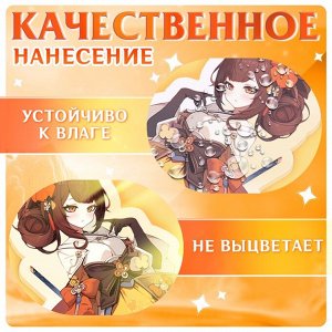 Фигурка аниме на подставке «Силы небес» с наклейками, акриловая, 15 см