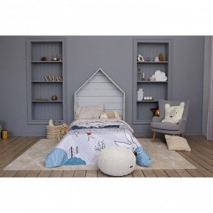Покрывало "Этель" 2 сп Brave bear, 180*220 см, микрофибра