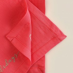 Наб. салфеток SL HOME"Holidays"40х40см-4шт., лён 100%, 170 гр/м2