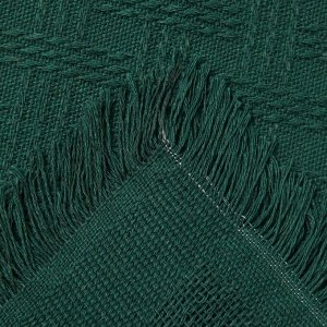 Плед Этель Emerald 130*180см , 80%хлопок, 20% п/э