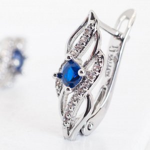 Серьги бижутерия родирование F42201808-05