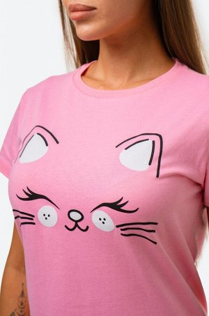 Женская хлопковая пижама с шортами Happyfox
