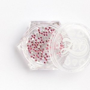 1126 Стразы стеклянные Rose SS3 (1,3 мм) 100 шт для маникюра/дизайна ногтей