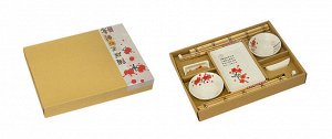 Набор для суши "Сакура на белом" 12пр. XYSH05-014 ВЭД