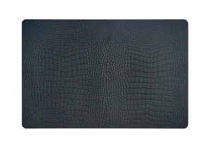 Салфетка сервировочная "Leather Croco Black" 43,5х28,5см, цв.черный ACU-5079 ВЭД
