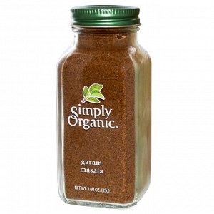 Simply Organic, Гарам масала, 3 унции (85 г)