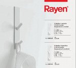 &quot;RAYEN&quot; Крючок на дверь, двойной 3х18х4см 6083.01 ВЭД