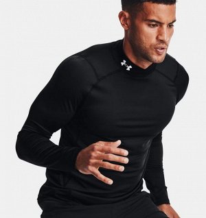 Рашгард Under Armour CG Armour Fitted Mock (1366066-001)(Черный)