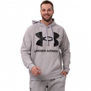 Толстовка мужская с капюшоном Under Armour Essential Fleece Big Logo HD (1357093-011)