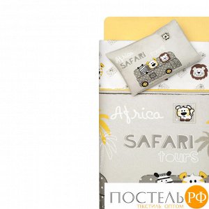 Постельное Белье Arya Ранфорс Детское 100X150 Safari (Подарочная Коробка)