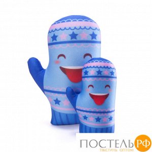 Игрушка «Варежка» (T1711C1018B024BU, 17х11, Малая, Голубой, Бифлекс, Микрогранулы полистирола)