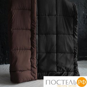 Одеяло 'Sleep iX' MultiColor 250 гр/м, 200х220 см, (цвет: Темно-коричневый+Черный) Код: 4605674072078