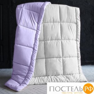 Одеяло 'Sleep iX' MultiColor 250 гр/м, 220х240 см, (цвет: Белый+Фиолетовый) Код: 4605674082282