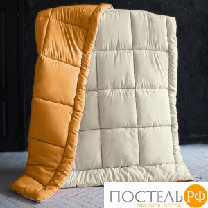 Одеяло 'Sleep iX' MultiColor 250 гр/м, 220х240 см, (цвет: Ванильный+Оранжевый) Код: 4605674112224