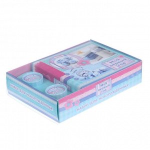 Набор подарочный для новорожденных "Мой первый год" : фотоальбом + памятные коробочки