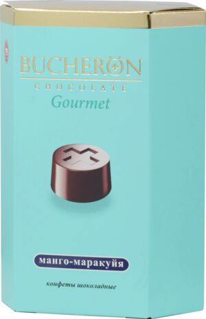 Шоколадные конфеты Бушерон GOURMET манго-маракуйя 130гр к/к