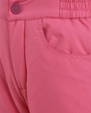 Розовые утепленные зимние брюки Button Blue