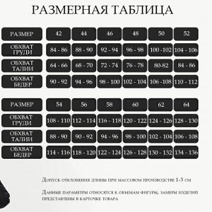 Размерная сетка