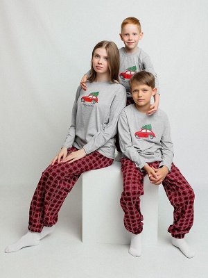 Пижама Российский размер: 104 | 110 | 116
Артикул поставщика: 025_ОП24
Год: 2024
Страна: Россия

Пижама детская batik новогодняя из супрема: футболка с длинным рукавом и брюки. Футболка серая с ново