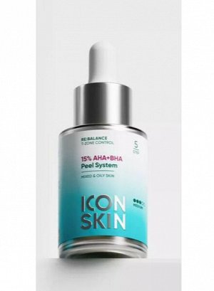 Пилинг 15% AHA+BHA, 30 мл.