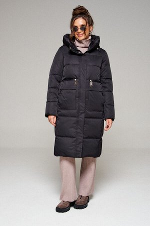 Пальто Пальто Beautiful Free 6295 черный 
Состав: ПЭ-100%;
Сезон: Осень-Зима

Зимнее, стеганое пальто прямого силуэта для тех, кто ценит практичность. Это сочетание комфорта, современных материалов и