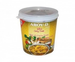 Паста Карри Желтая AROY-D, Тайланд, 400г, пластик