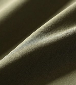 Непромокаемая ветрозащитная ветровка на молнии, утепленная на флисе, воротник стойка, зеленый хаки