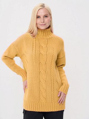 Джемпер женский 7242-40328   5100469 охра