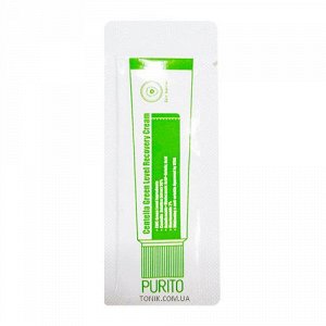 PURITO Крем для лица с центелой Centella Green Level Recovery Cream (сашетка), ,
