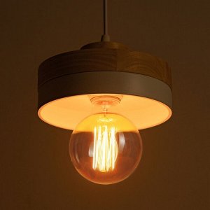 Светильник "Овер" Е27 40Вт белый 18х18х10-165см