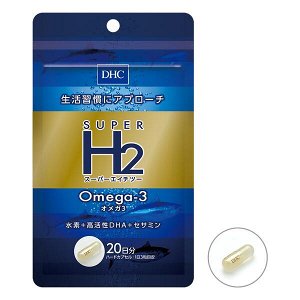 DHC Супер Н2 Витамины для насыщения организма водородом (90 шт на 30 дней)