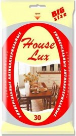 Влажные салфетки House Lux №30 в/с универсальные антибактериальные