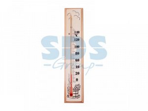 Термометр для сауны, основание - дерево 60х300 мм REXANT 70-0506