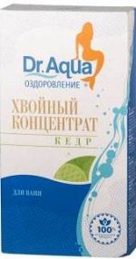 Хвойный концентрат Кедр (150 гр., к/к) Dr.Aqua