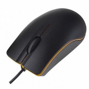 Мышь оптическая "LINE", 3 кн, USB, чёрная