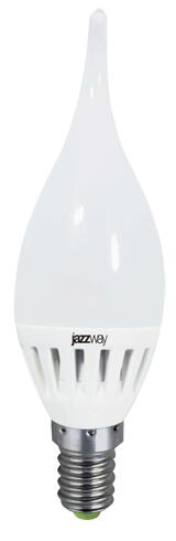 Лампа светодиодная Jazzway PLED- ECO-CА37/PW 3.5w E14 2700K 250 Lm