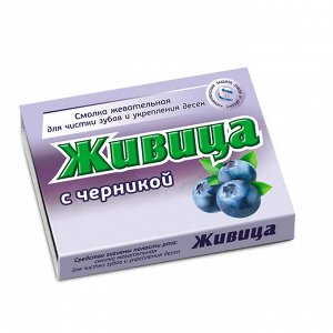 Смолка жевательная «Живица» с черникой 5 * 0,8 гр.