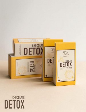 Какао Chocolate Detox с вытяжкой из артишока, 12 стиков