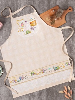 Фартук Этель «Пасхальные куличи» 60х70 см, 100% хл, саржа 190 гр/м2