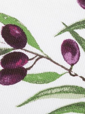 Фартук Доляна Olives 60х70 см, 100% хлопок, рогожка 164 г/м2