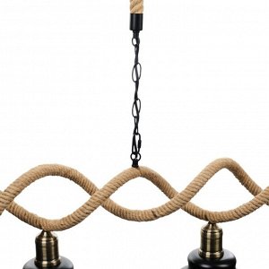 Люстра "Цех" 3хЕ27 40В черный 120х30х35см