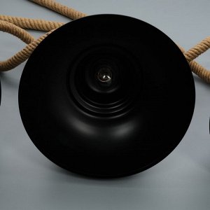 Люстра "Цех" 3хЕ27 40В черный 120х30х35см