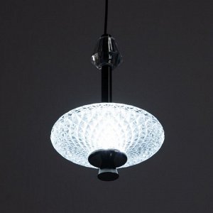 Светильник "Аделард" LED 10Вт 3000-6000К черный хром 13,5х13,5х21,5-121 см