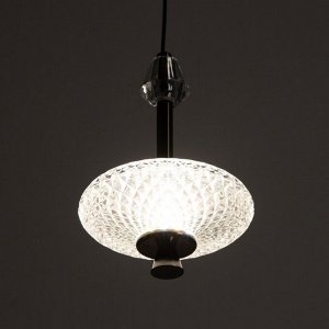 Светильник "Аделард" LED 10Вт 3000-6000К черный хром 13,5х13,5х21,5-121 см