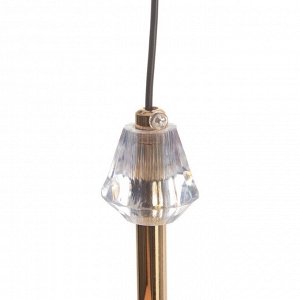 Светильник "Аделард" LED 10Вт 3000-6000К золото 13,5х13,5х21,5-121 см