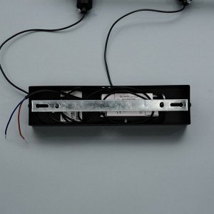Светильник с ПДУ "Монтана" LED 30Вт 3000-6000К черно-золотой 91х7х21 см