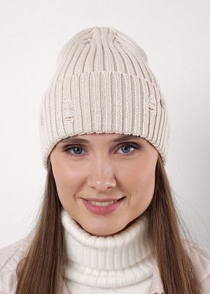 Шапка. Цвет: св.бежевый
