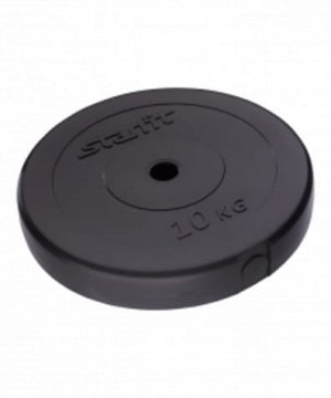 Диск пластиковый BB-203, d=26 мм, черный, 10 кг
